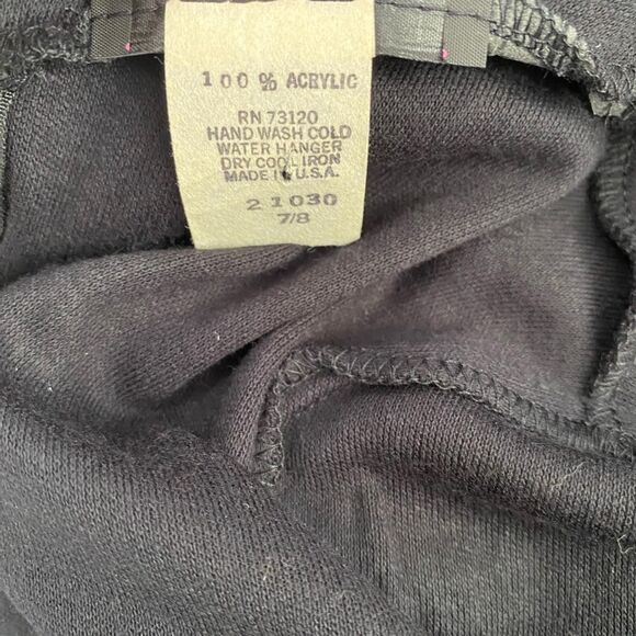 Vintage Witchy Whimsygoth Frederick's Of Hollywood Little Black Wrap Dress M - Picture 7 of 8